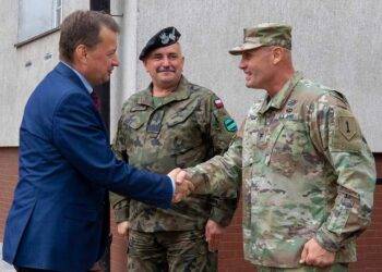 Polish Defence Minister with COVID