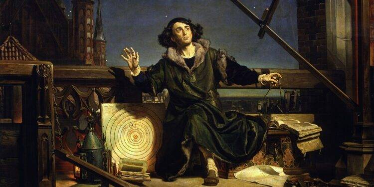 Astronomer Copernicus, or Conversations with God by Jan Matejko