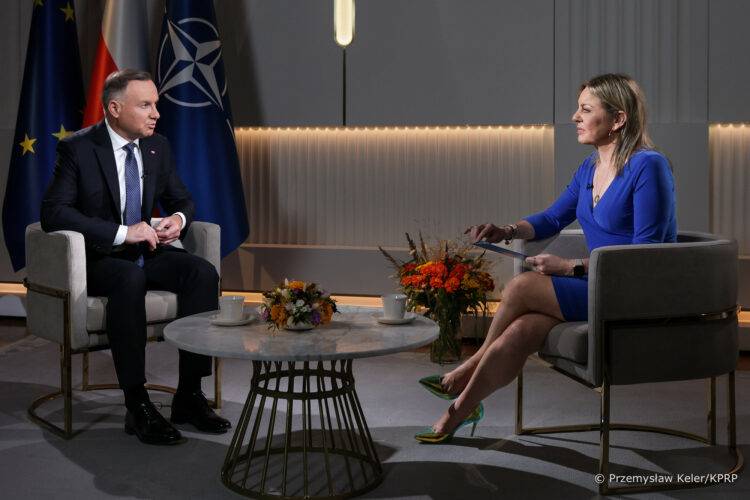 President Duda explains Polish decision to ban Ukrainian grain