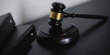 Close up photo of wooden gavel