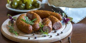 country sausage, regional products, traditional food