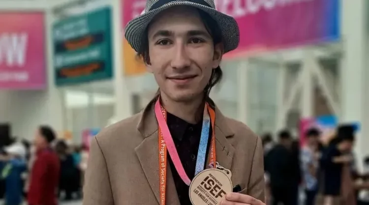 Polish Student Places Third in Prestigious Global Science Competition