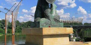 Vandalism Strikes Warsaw’s Iconic Mermaid Statue Again