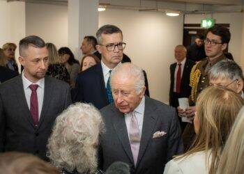 King Charles III Visits Polish Cultural Centre in London