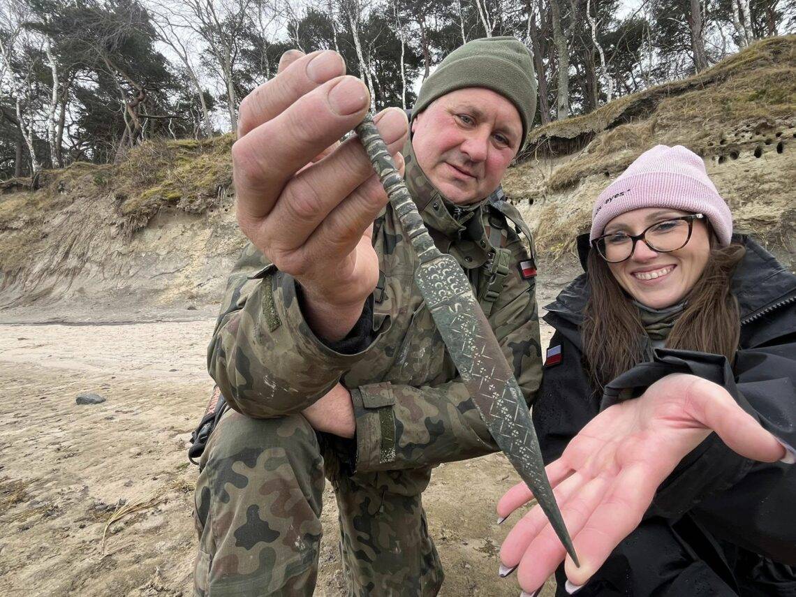 Ancient Dagger Found on Polish Beach Could Reveal Secrets of the Iron Age