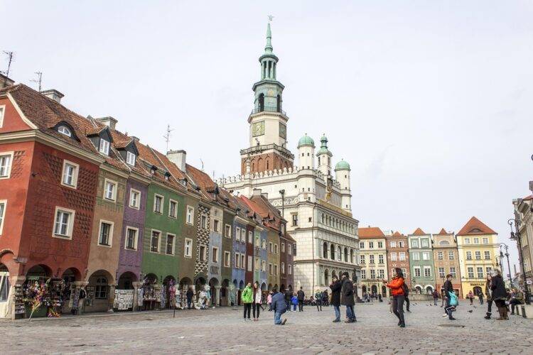 poznan, old town square, old, town, historic, colors, buildings, poland, town hall, poznan, poznan, poznan, poznan, poznan