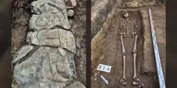 Medieval Knight’s Tomb Uncovered Under Ice Cream Shop in Gdańsk