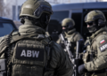 Armed officers of Poland's Internal Security Agency (ABW)
