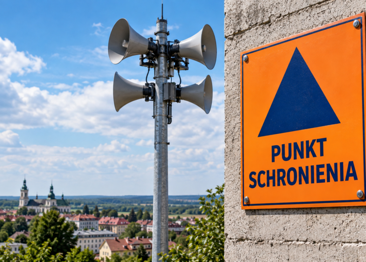 Poland rapidly expands eastern civil-defence network with sirens and shelter points 