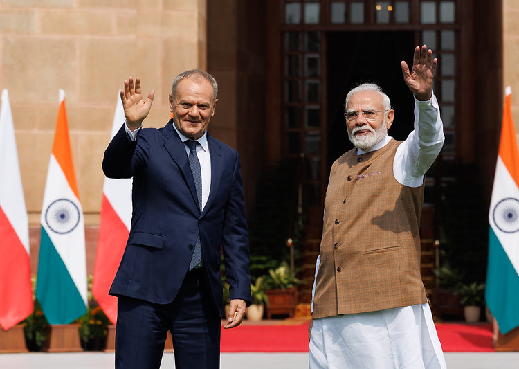 Poland and India aim to double trade by 2030 as Tusk pitches Warsaw as European gateway