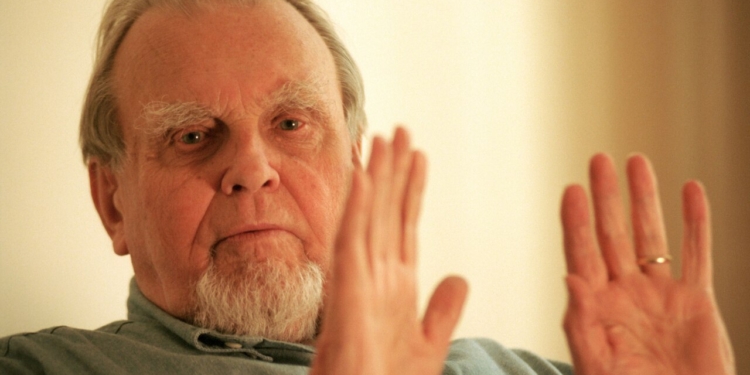 Poland_Krakow_1999 n/z Czeslaw Milosz. fot. Artur Pawlowski