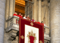 Digitally enhanced archival-style image based on the 1978 papal balcony appearance of John Paul II