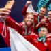Polish para-fencers celebrating with medals at the 2026 European Championships in Cardiff