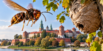 Scientists discover Poland’s first invasive Asian hornet nest near Kraków