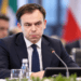 Polish finance minister Andrzej Domański at an international conference