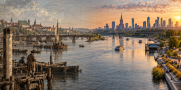 Vistula River in Warsaw
